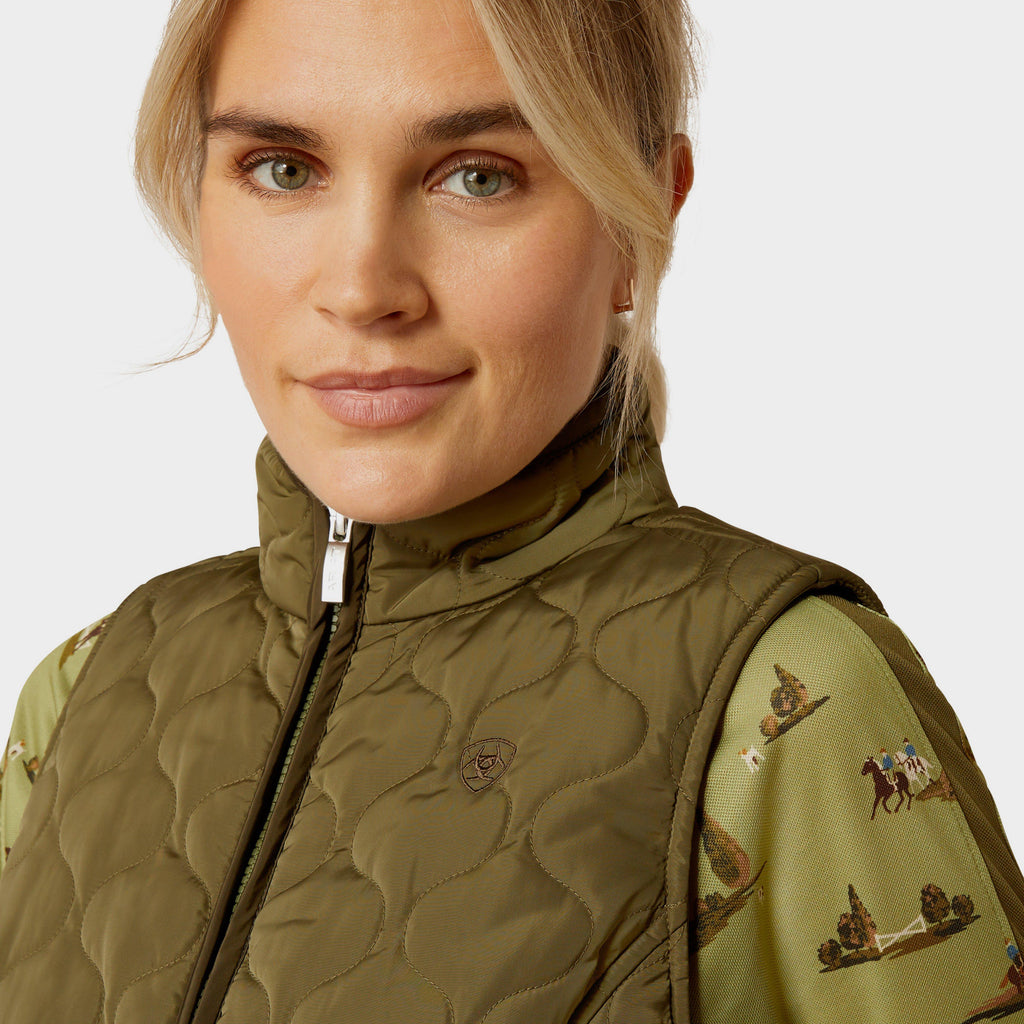 Womens Ashley 2.0 Insulated Gilet Winter Moss