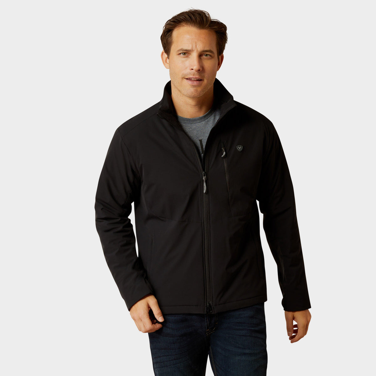 Mens Rion Stretch Shell Insulated Jacket Black