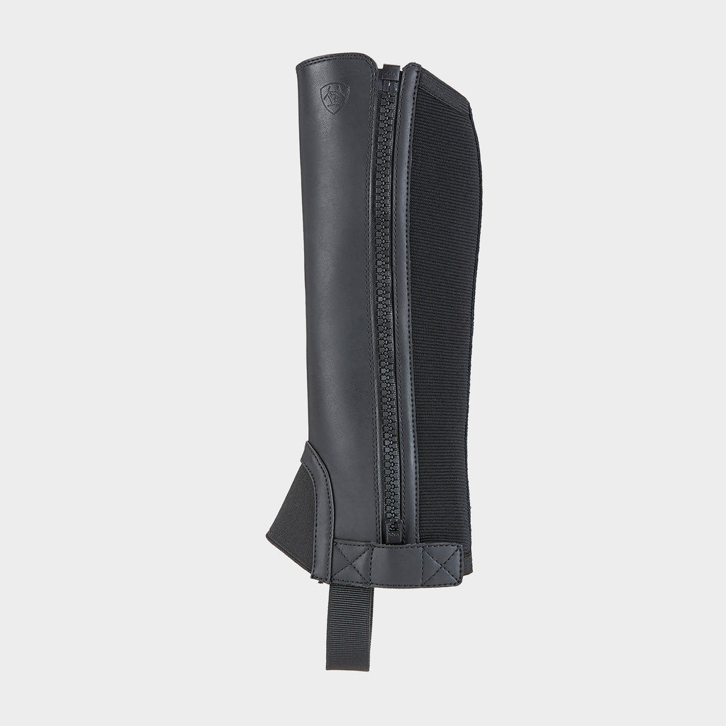 Kids Scout Half Chaps Black
