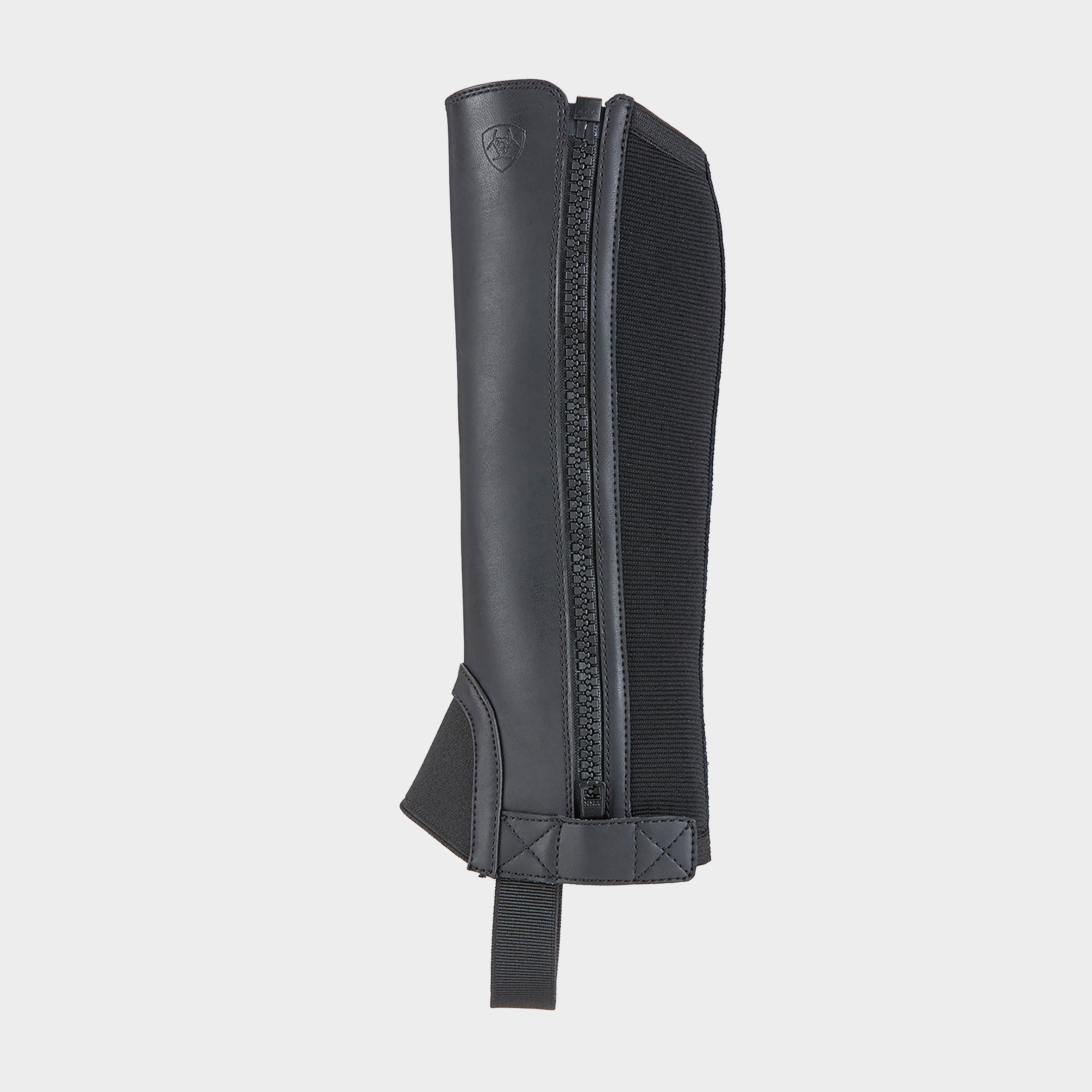 Kids Scout Half Chaps Black
