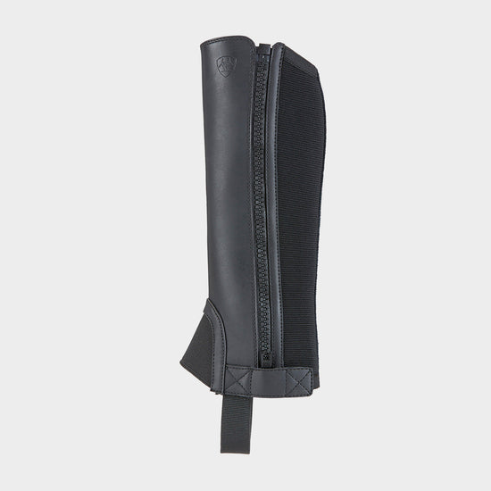 Kids Scout Half Chaps Black