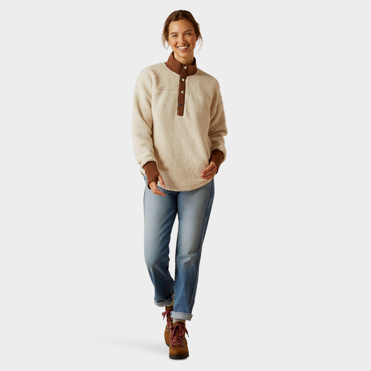 Womens Doyen Sweatshirt Naturalisoft Silt