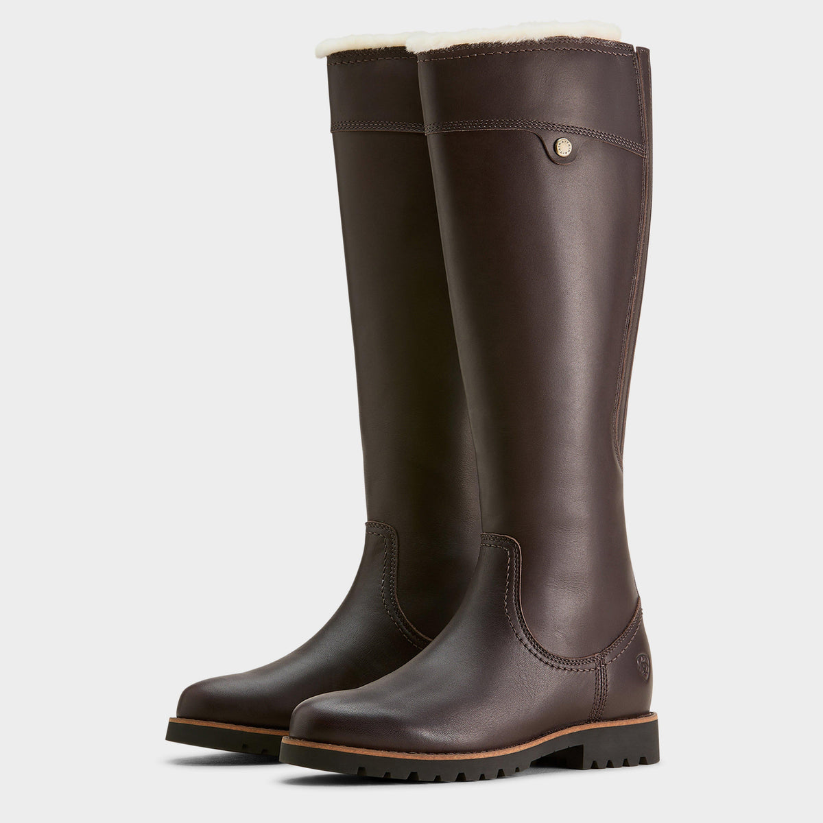 Womens Arlington Sherpa Waterproof Boots Espresso