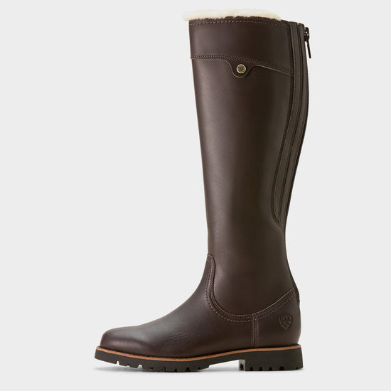 Womens Arlington Sherpa Waterproof Boots Espresso
