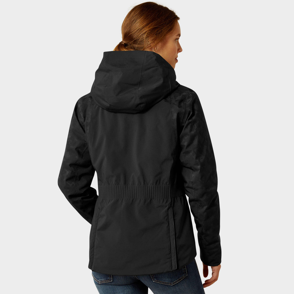 Womens Valor 2.0 Waterproof Jacket Black/Camo