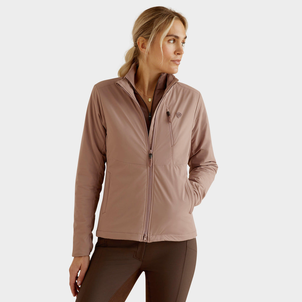 Womens Rion Stretch Shell Insulated Jacket Twilight Mauve