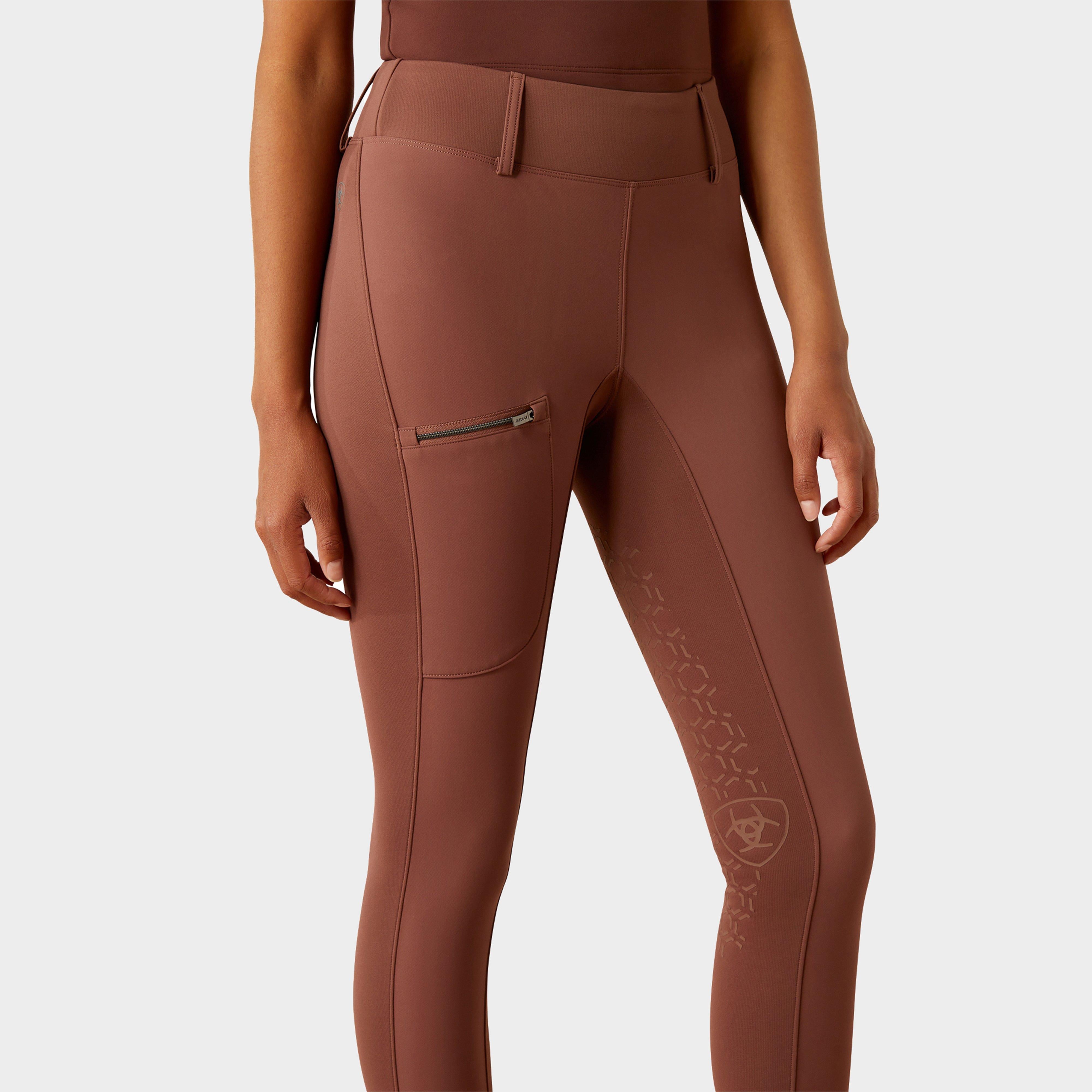 Womens Boreas 2.0 Half Grip Riding Tights Marron