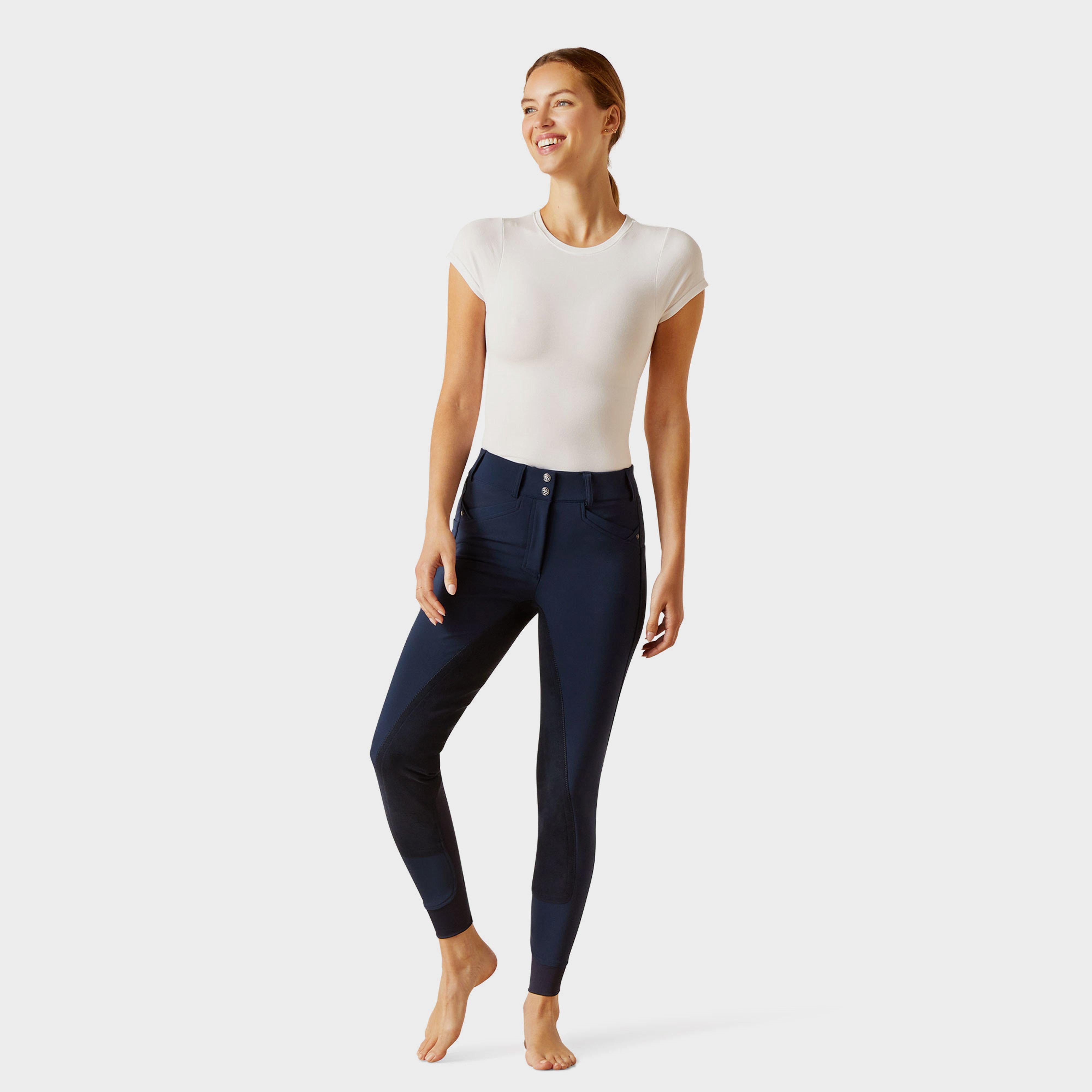 Womens Prelude 2.0 Full Seat Breeches Navy Eclipse