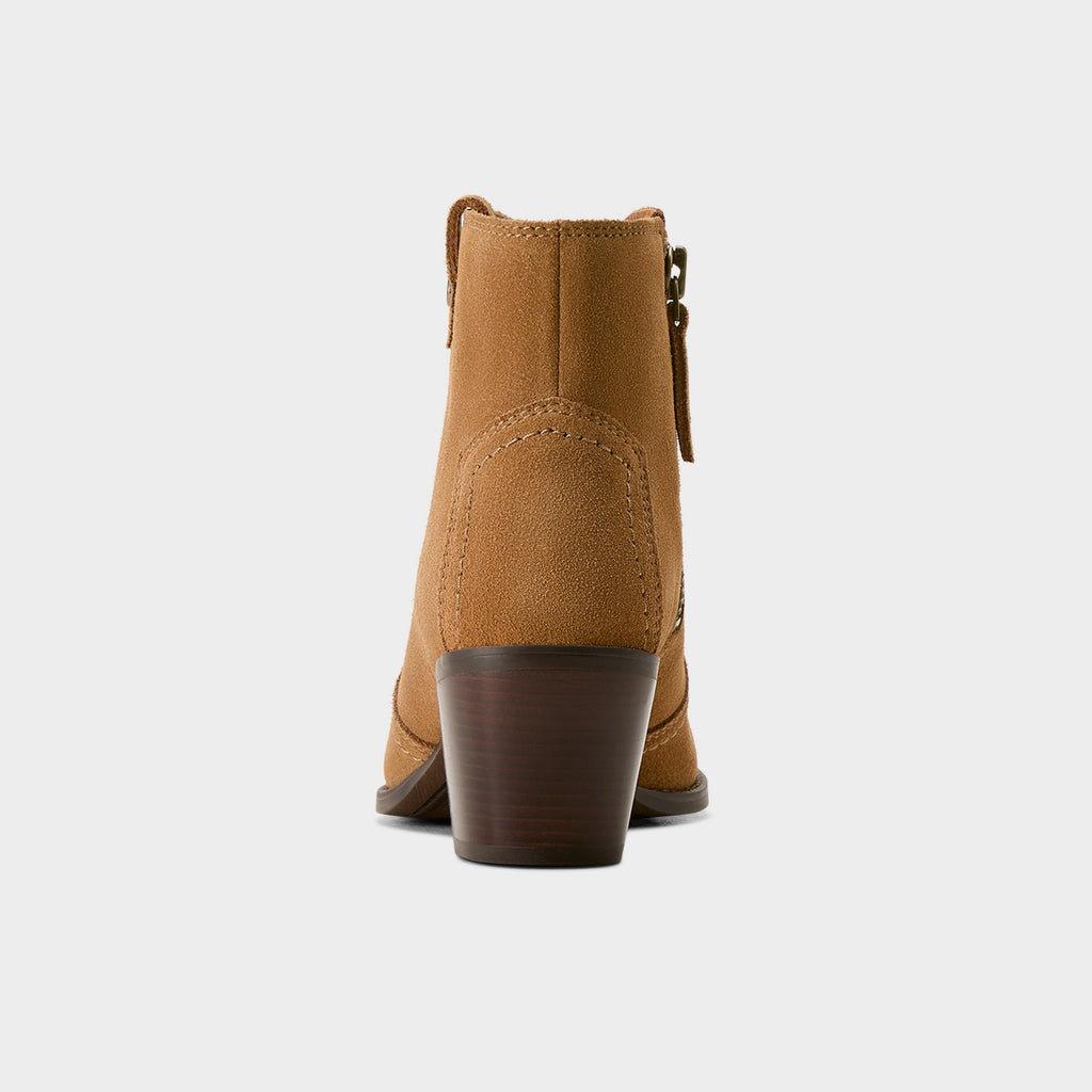 Womens Tilbury Boots Caramel Suede