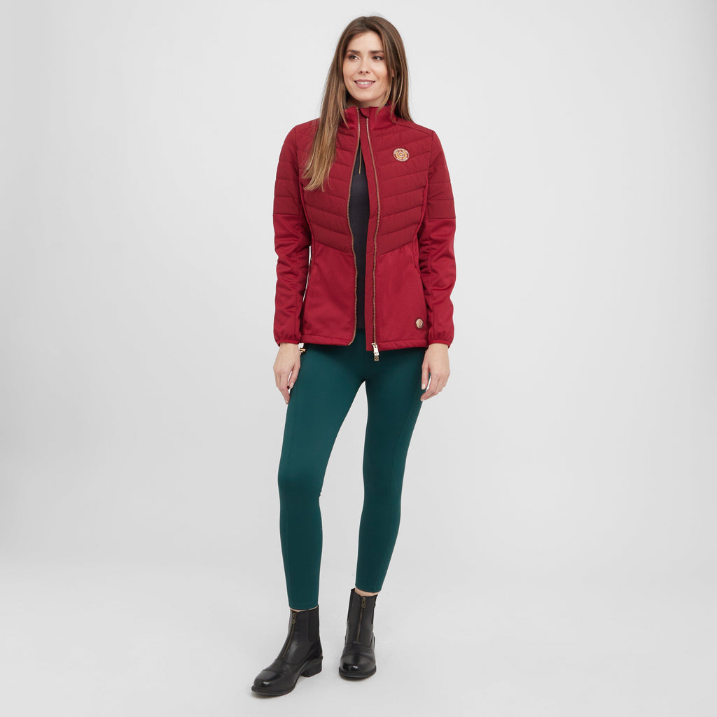Womens Team Insulated Jacket Red