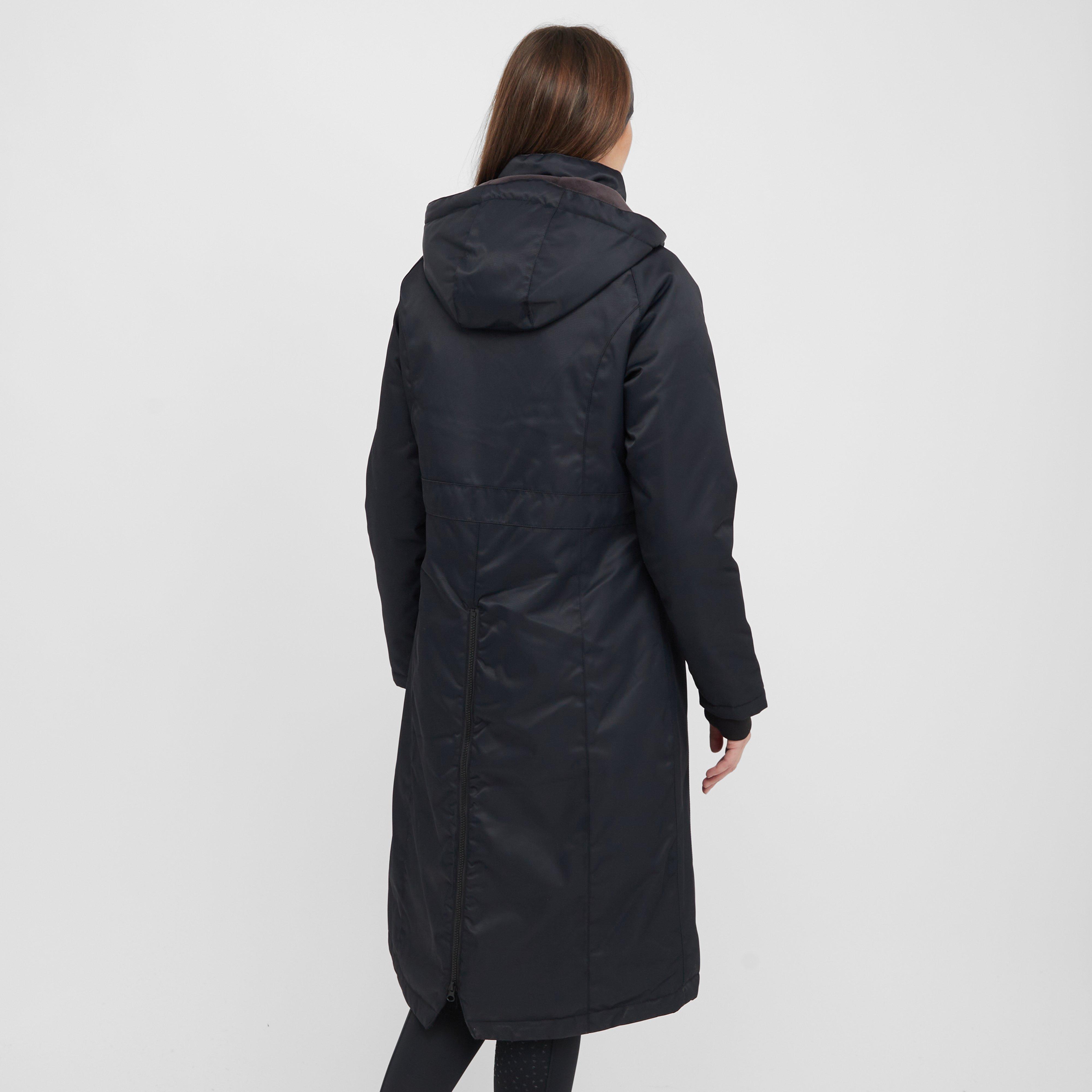 Womens Halcyon Long Coat Charcoal