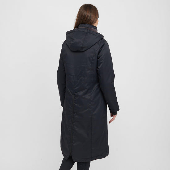 Womens Halcyon Long Coat Charcoal
