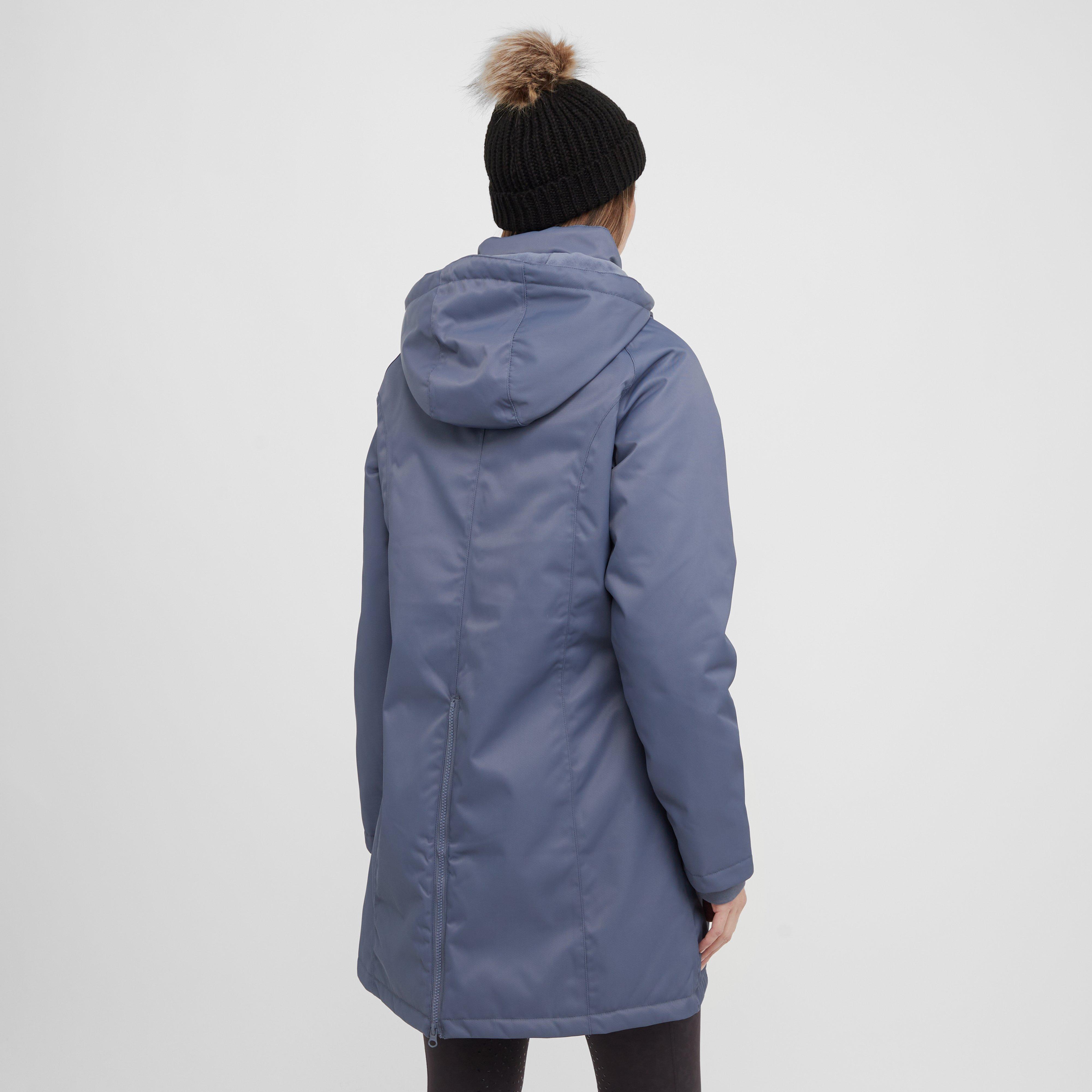 Womens Halcyon Mid-Length Coat Blue