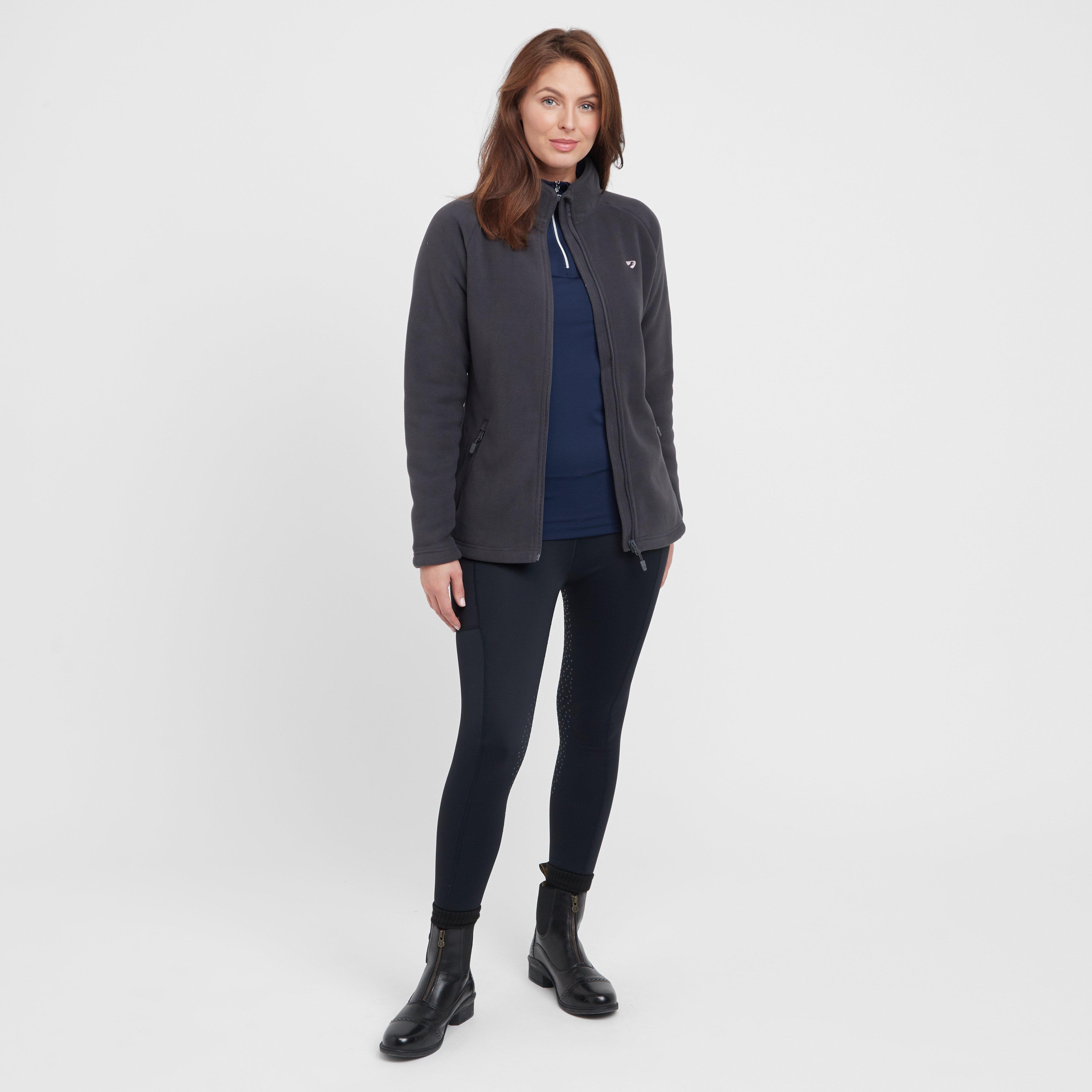 Womens Restore Full Zip Fleece Charcoal