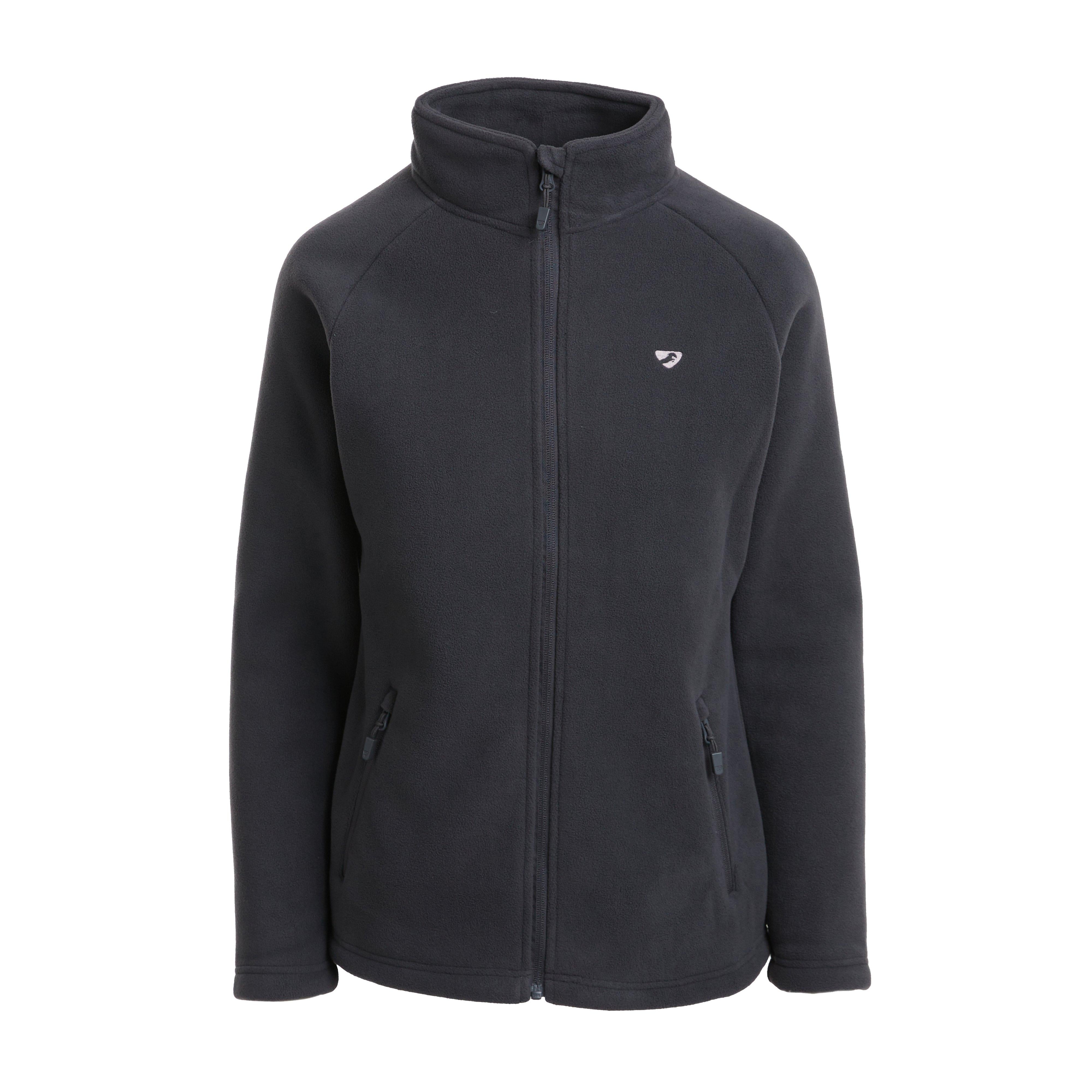 Womens Restore Full Zip Fleece Charcoal