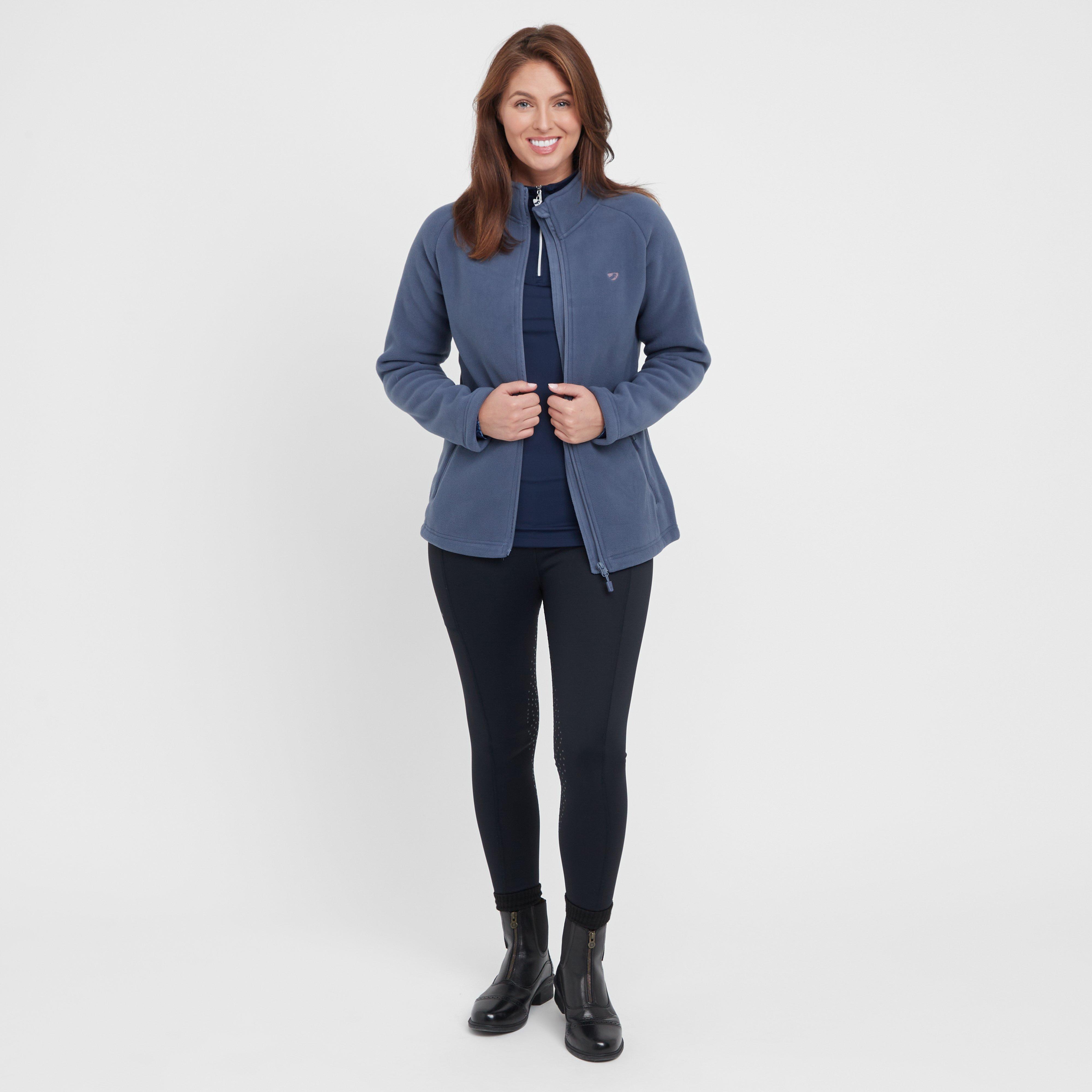 Womens Restore Full Zip Fleece Blue