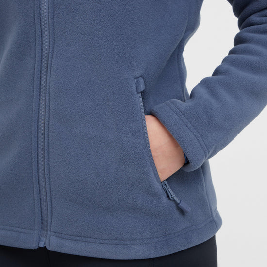 Womens Restore Full Zip Fleece Blue