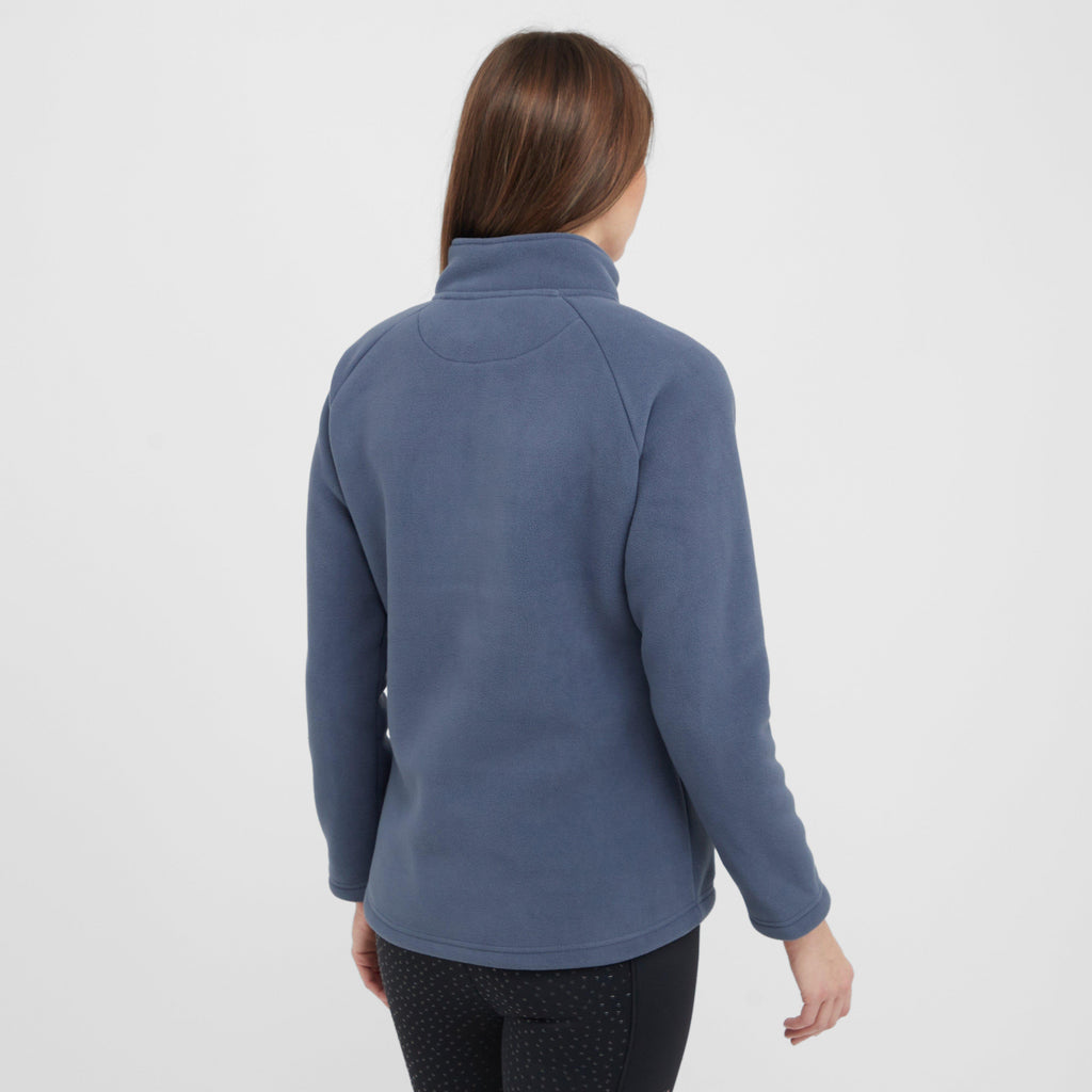 Womens Restore Half Zip Fleece Blue