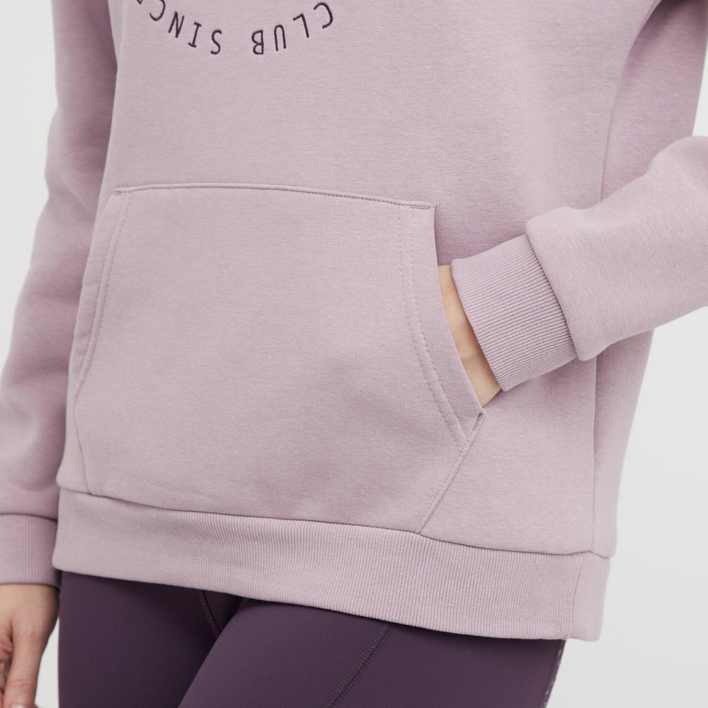 Womens Serene Hoodie Mauve