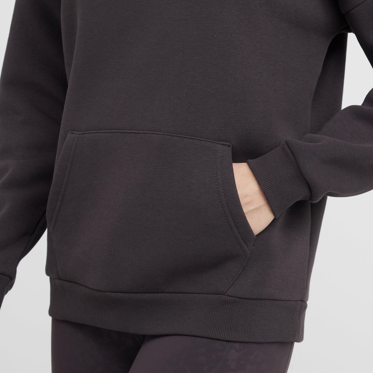 Womens Serene Hoodie Charcoal