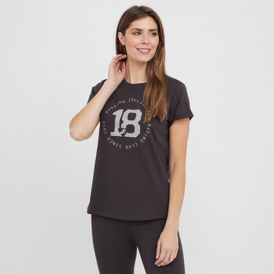 Womens Repose T-Shirt Charcoal