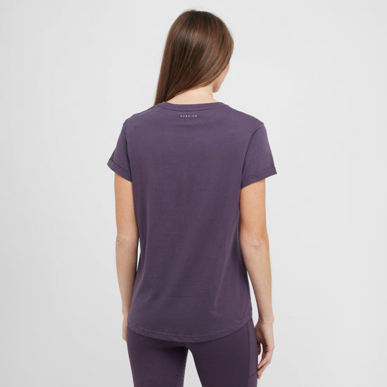 Womens Repose T-Shirt Purple