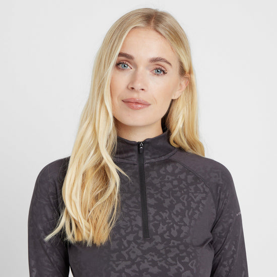 Womens Revive Winter Base Layer Charcoal