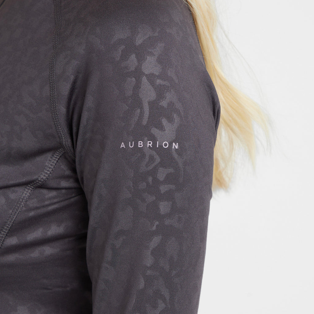 Womens Revive Winter Base Layer Charcoal