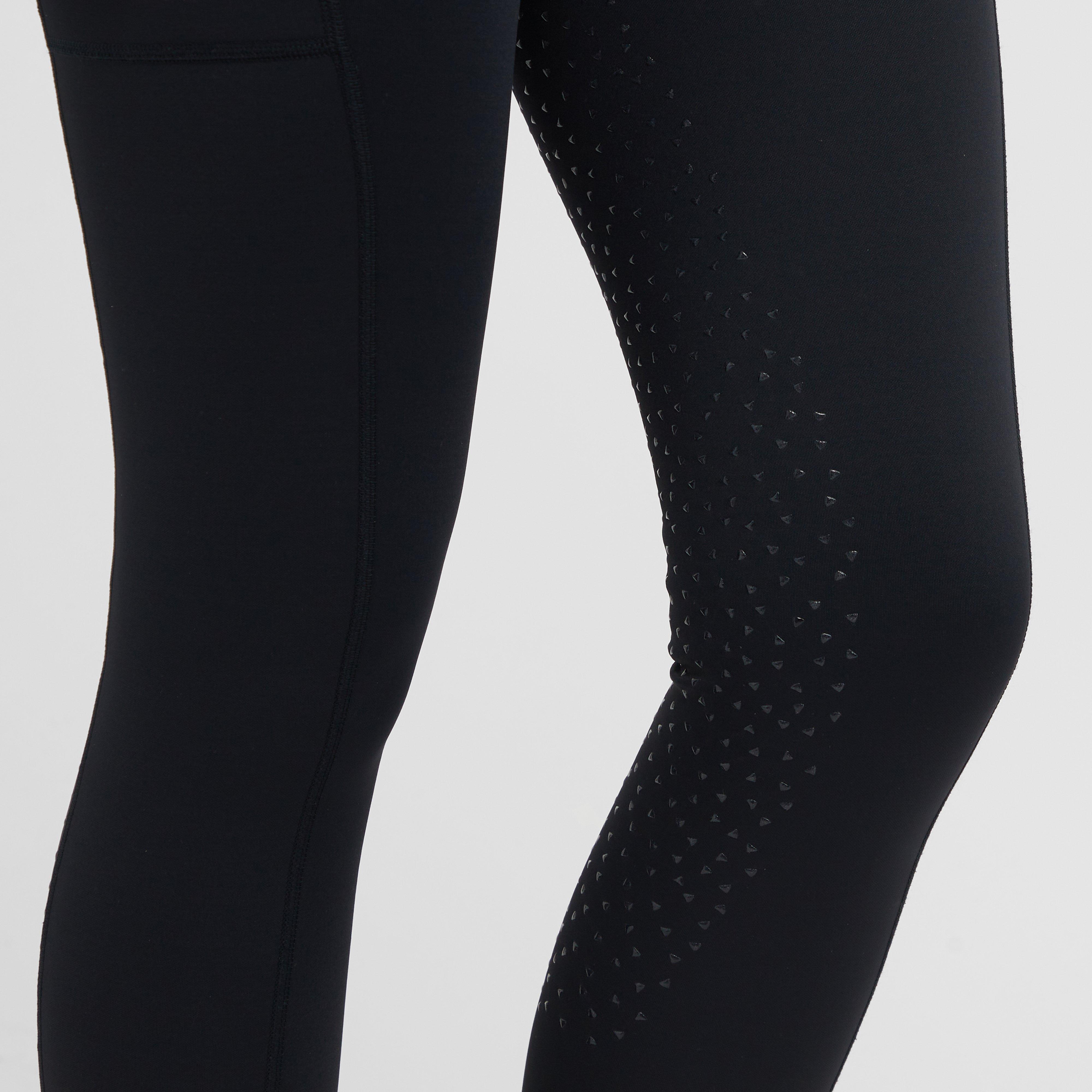 Womens Shield Winter Riding Tights Charcoal