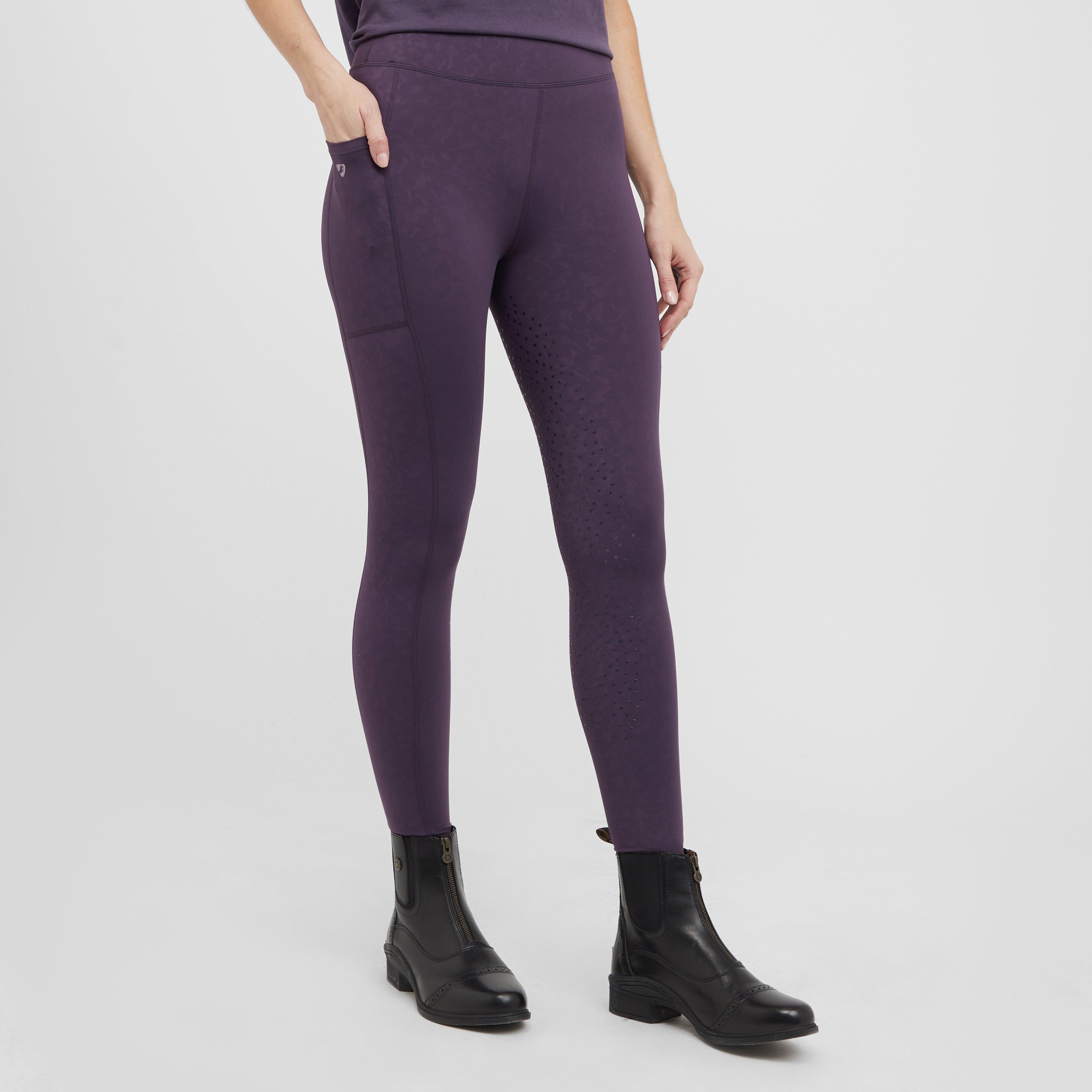 Womens Non-Stop Riding Tights Purple