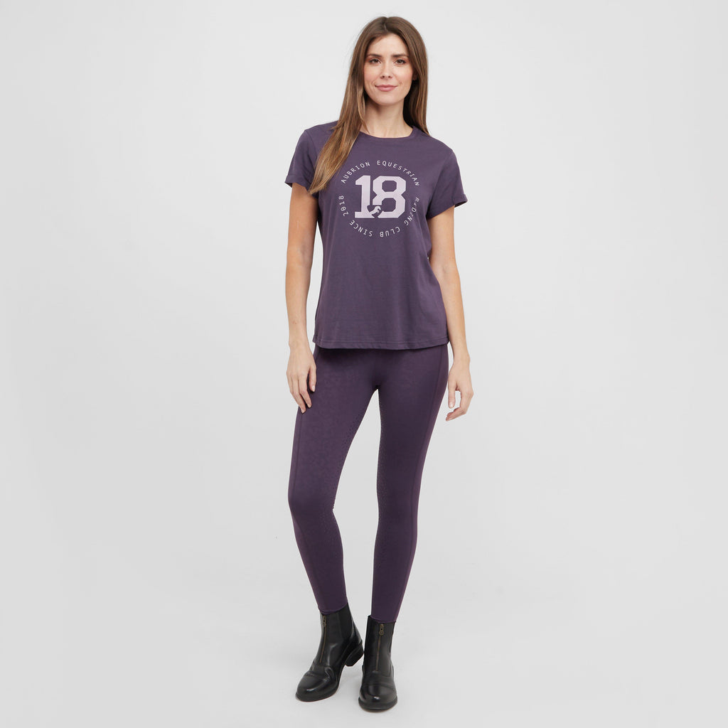 Womens Non-Stop Riding Tights Purple