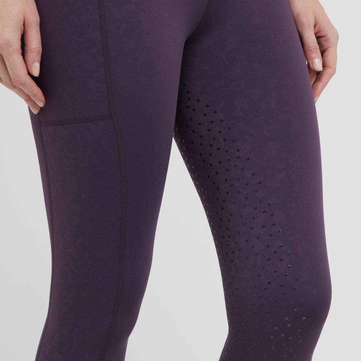 Womens Non-Stop Riding Tights Purple