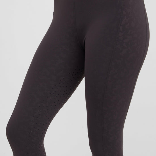 Womens Non-Stop Riding Tights Charcoal