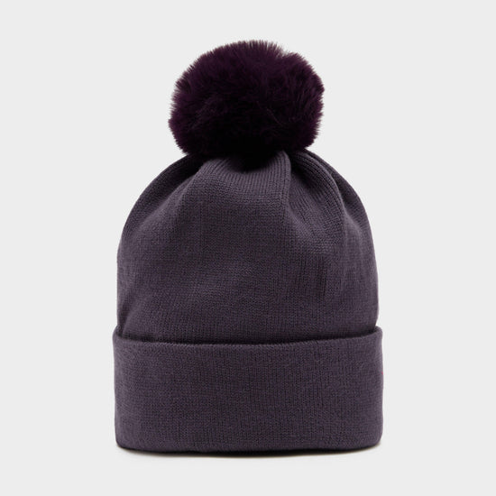 Womens Fleece Lined Hat Purple