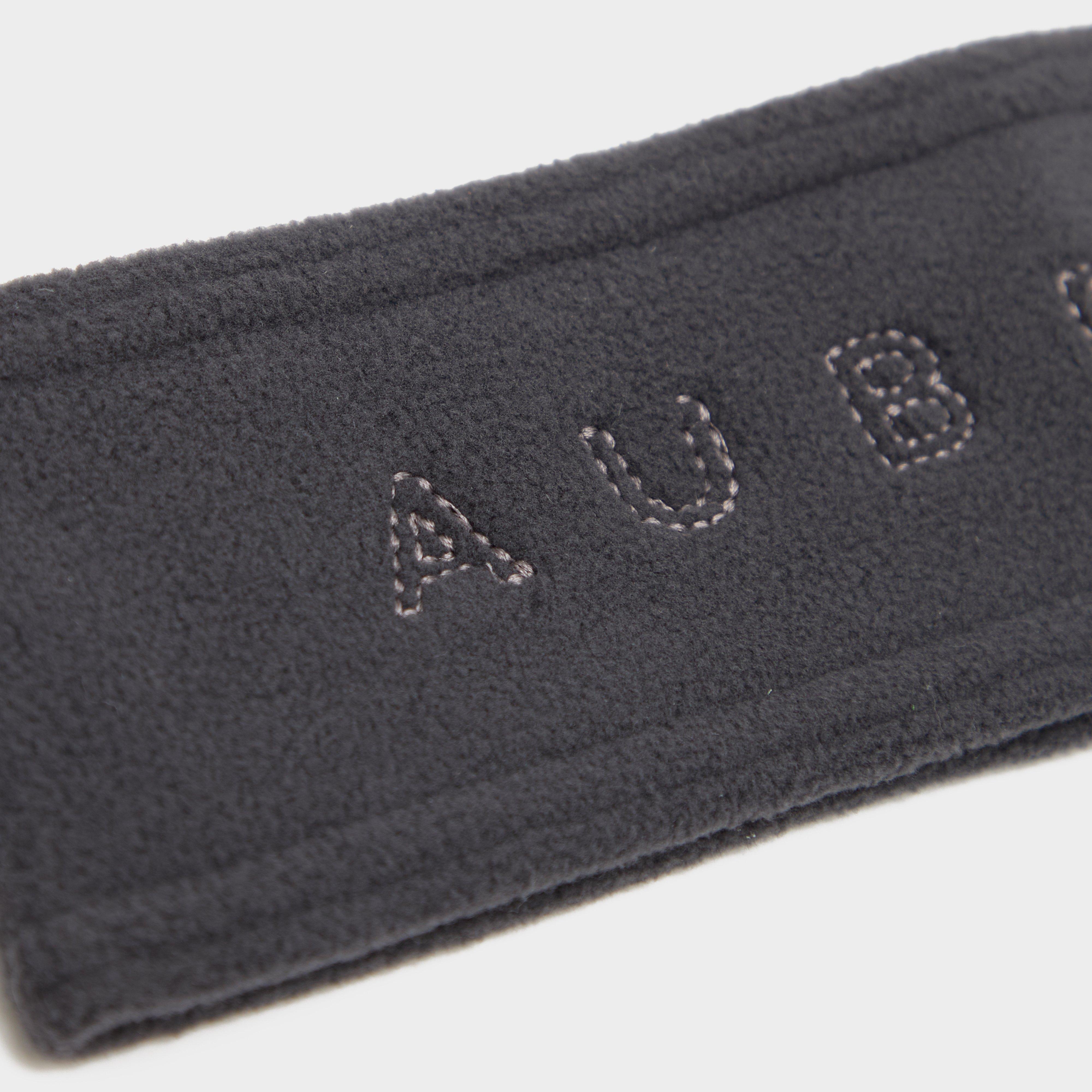 Womens Fleece Headband Charcoal