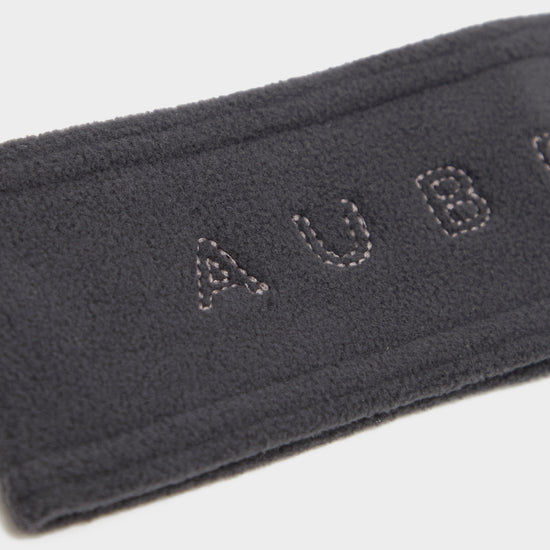 Womens Fleece Headband Charcoal