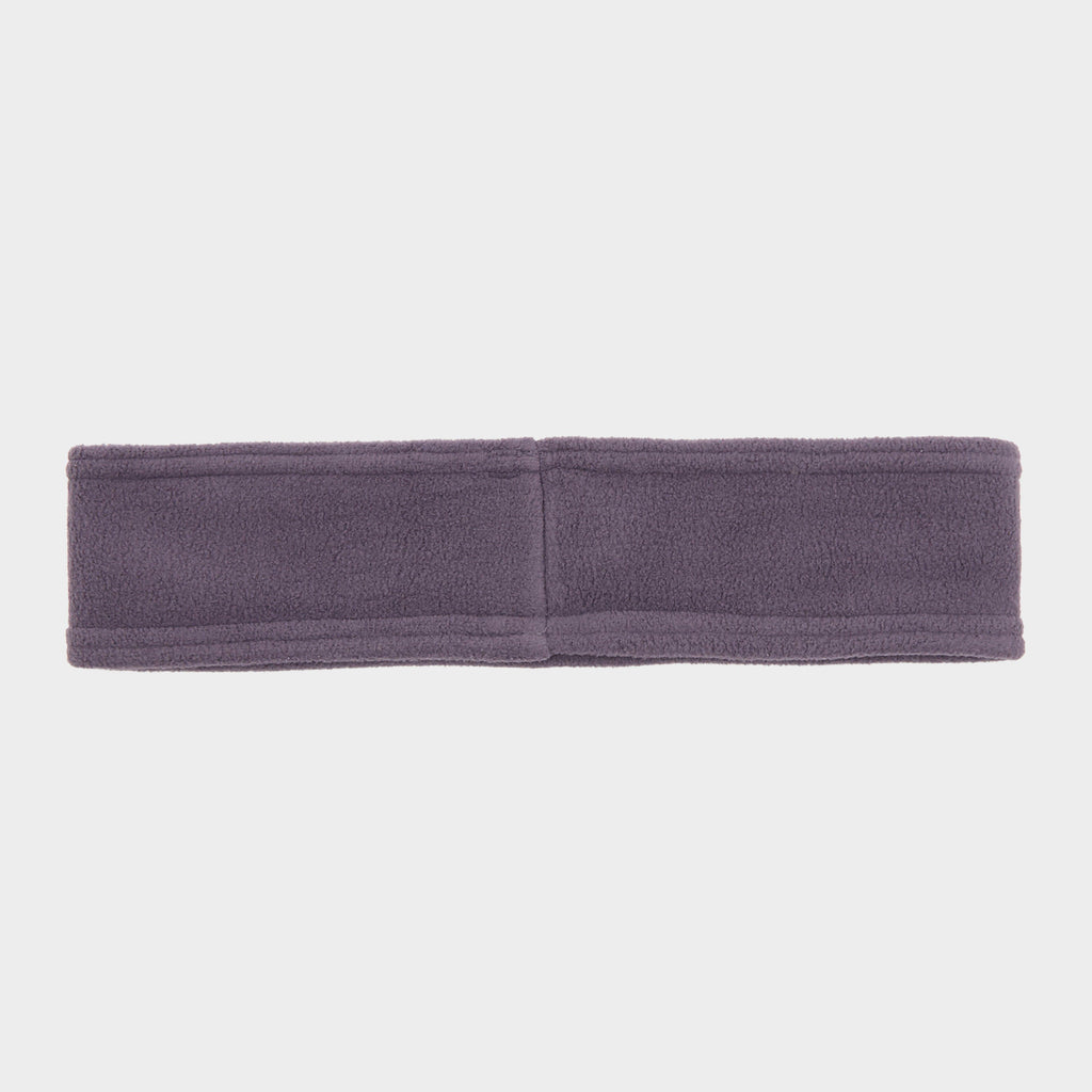 Womens Fleece Headband Purple
