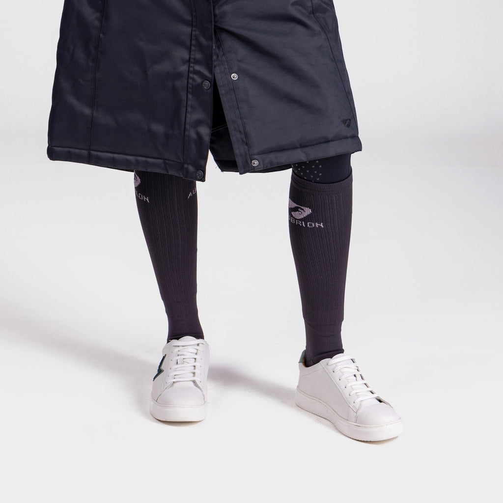 Womens Winter Performance Socks Charcoal