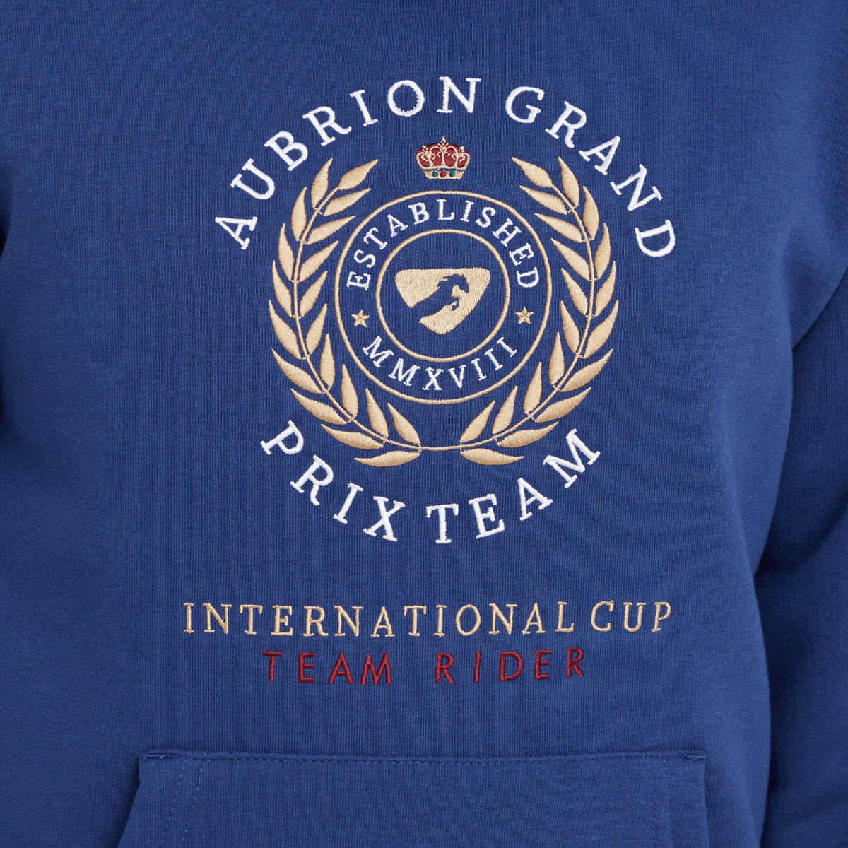 Young Rider Team Hoodie Navy