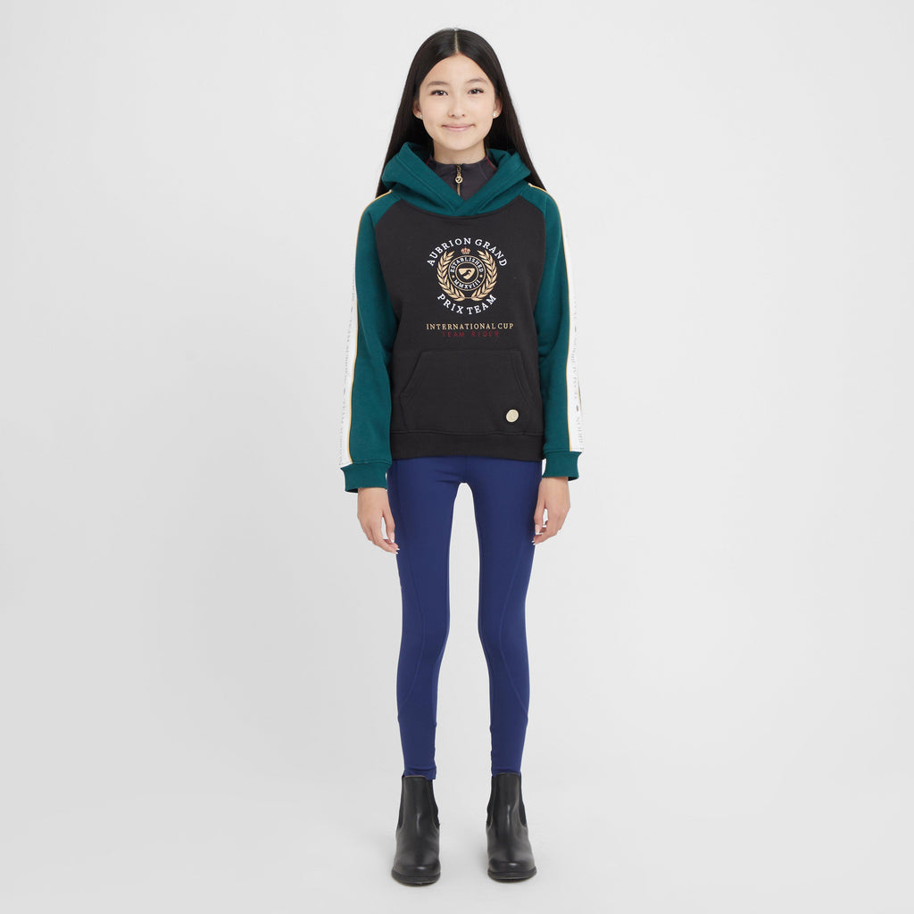 Young Rider Team Hoodie Black