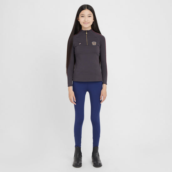 Young Rider Team Winter Base Layer Black