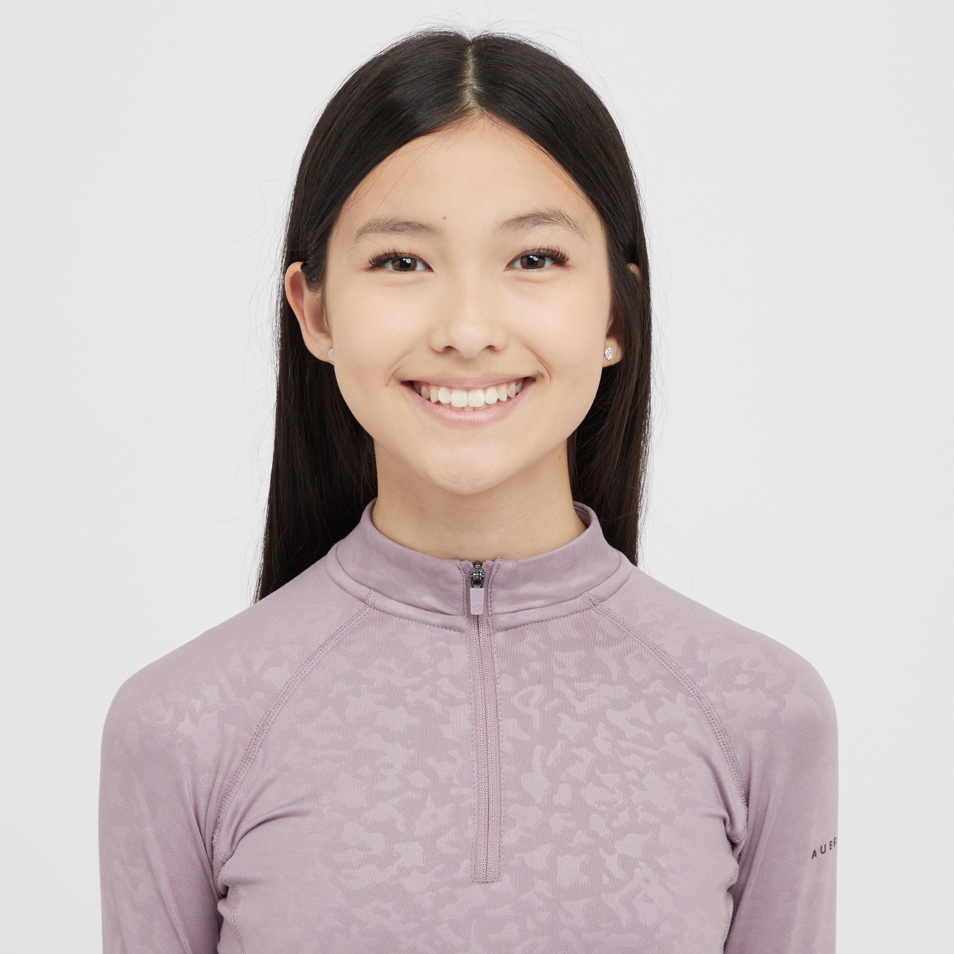 Young Rider Revive Winter Base Layer Mauve