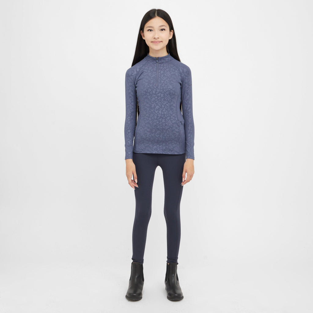 Young Rider Revive Winter Base Layer Blue
