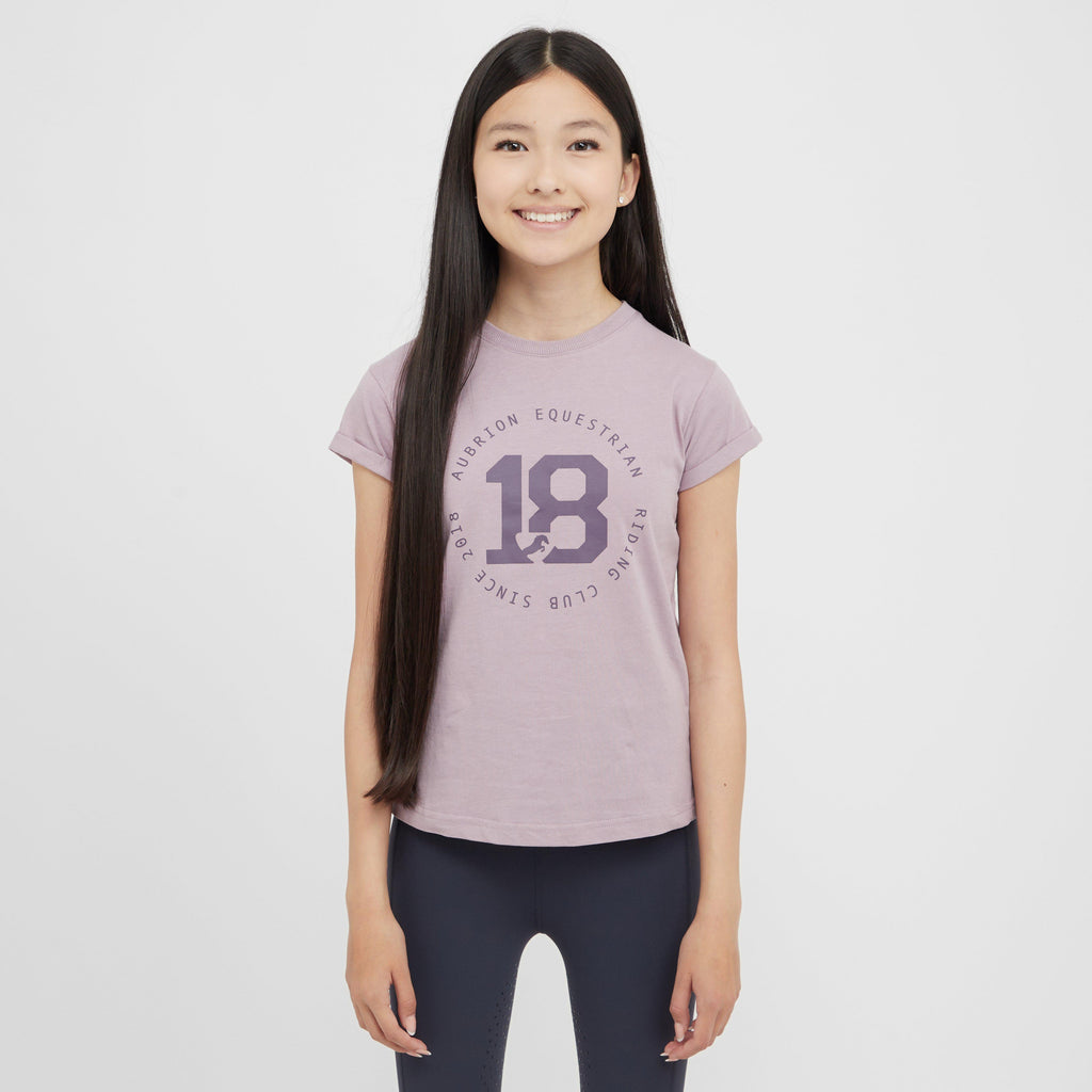 Young Rider Repose T-Shirt Mauve