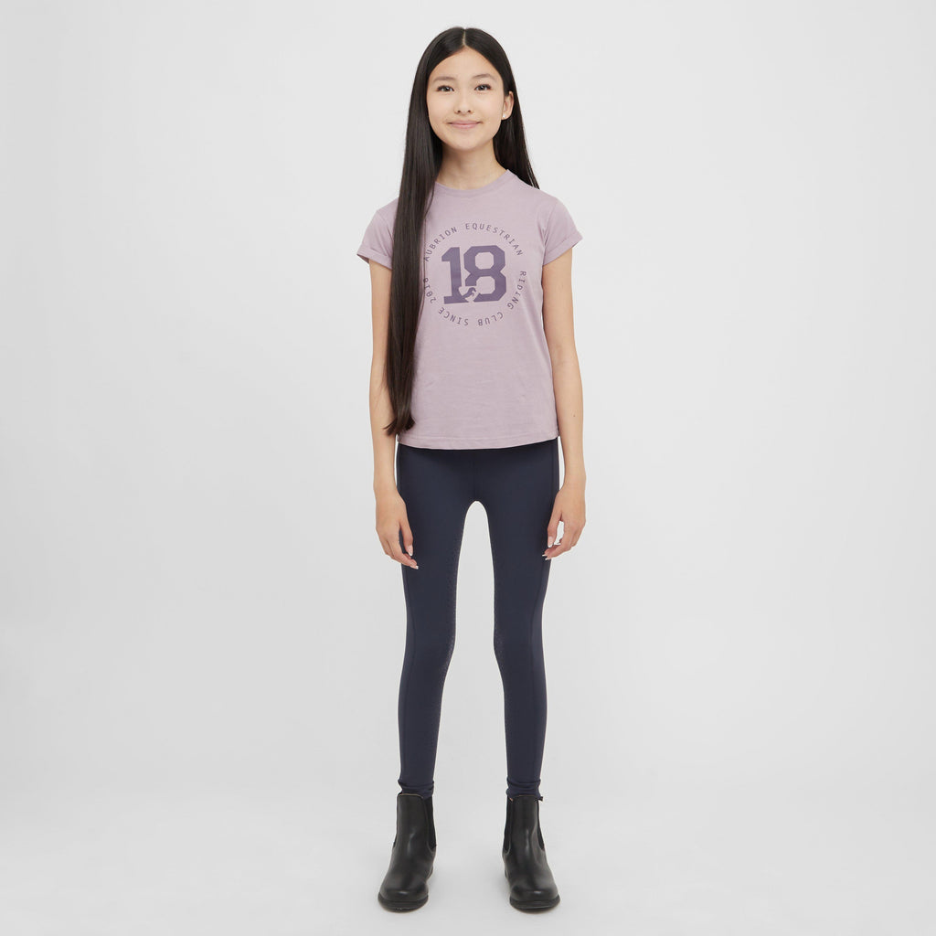 Young Rider Repose T-Shirt Mauve