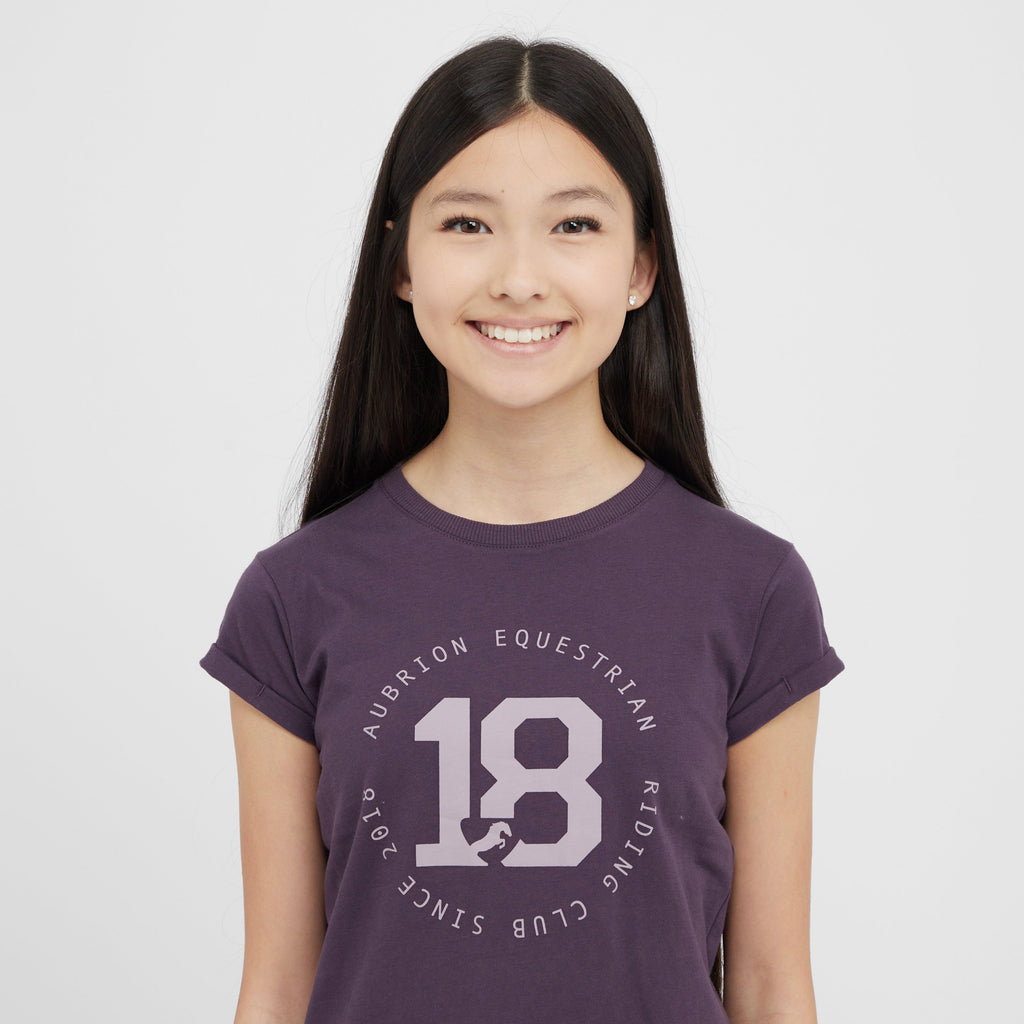 Young Rider Repose T-Shirt Purple