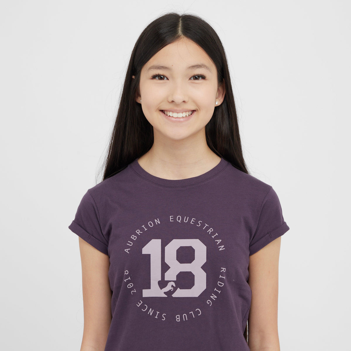 Young Rider Repose T-Shirt Purple