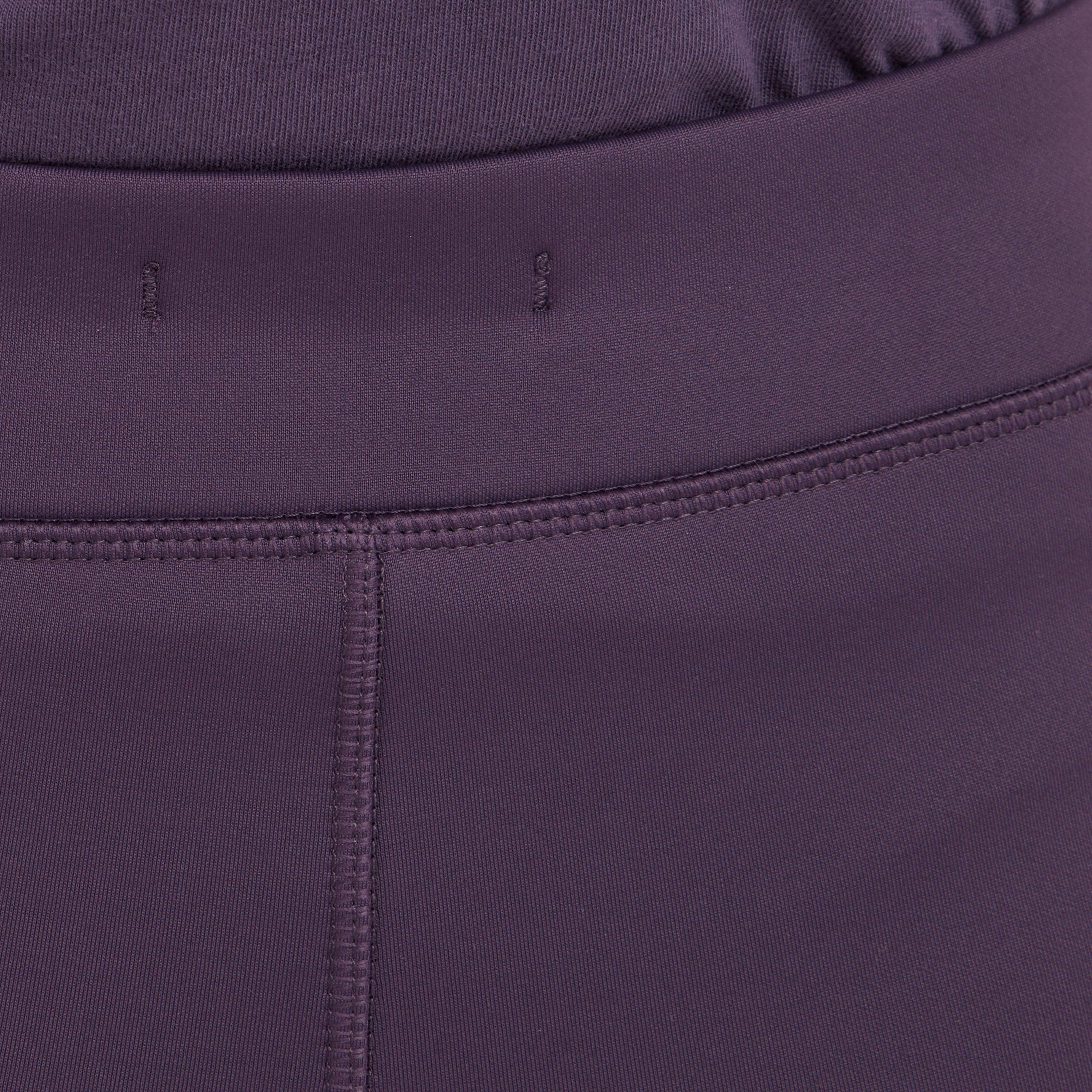 Young Rider Shield Winter Riding Tights Purple