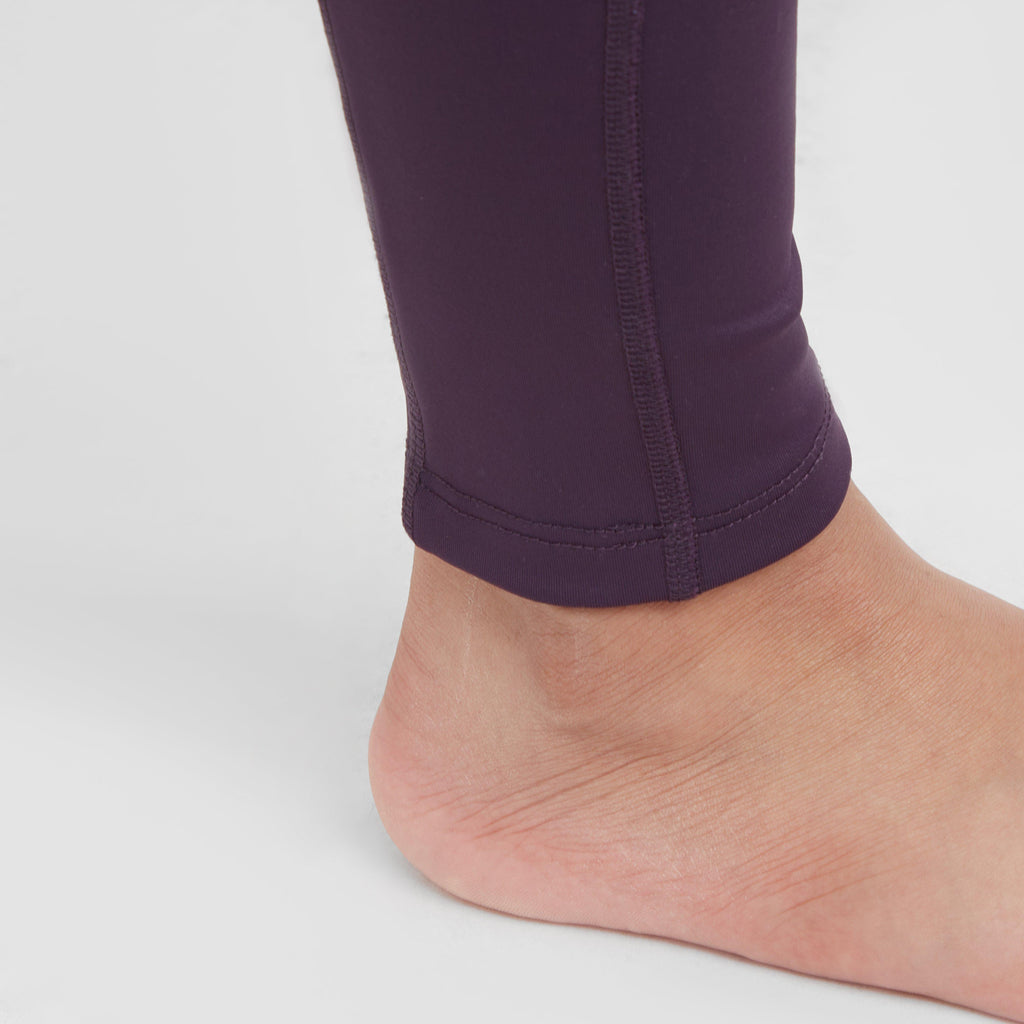 Young Rider Shield Winter Riding Tights Purple