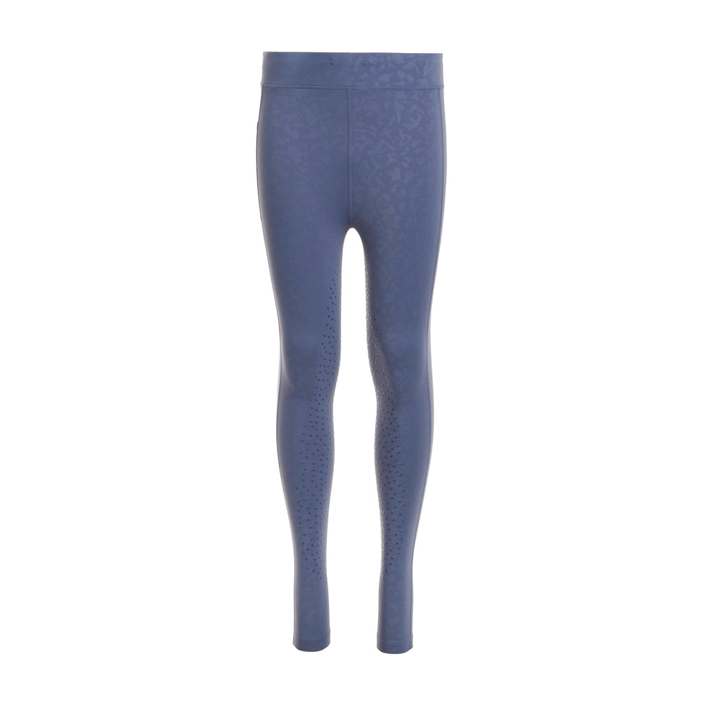 Young Rider Non-Stop Riding Tights Blue